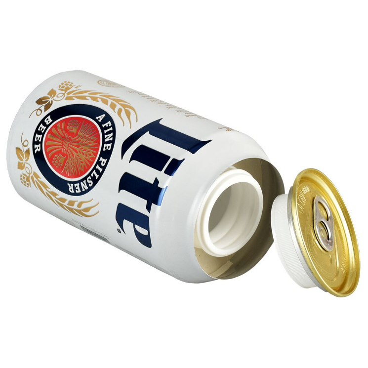 Beer Can Diversion 12oz Miller Lite Stash Safe – The Stash Shack