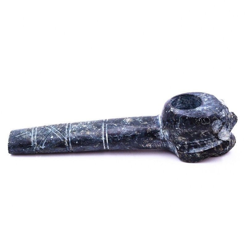 Peruvian Bone Smoking Pipe, si0316-Shaman-Large