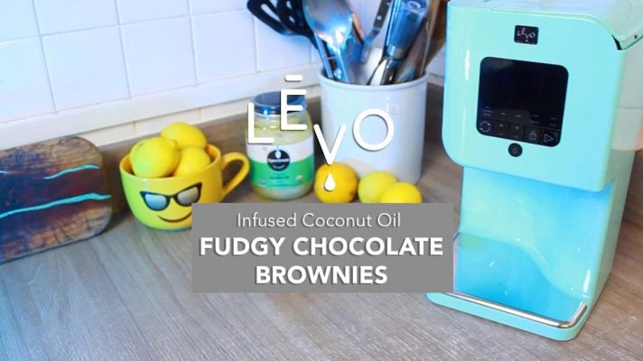 Levo 2 Infused Coconut Oil Chocolate Brownie Easy Recipe