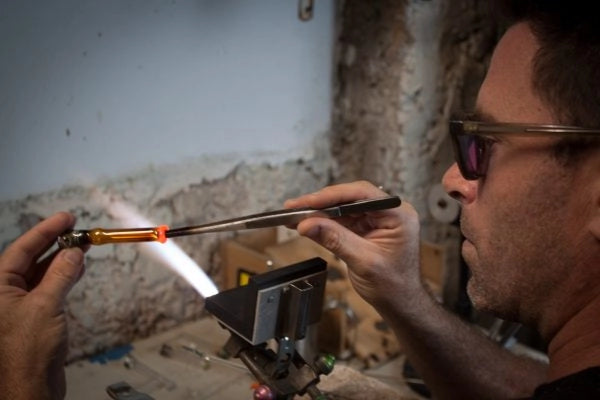 Nikos Flores “Making A Glass One Hitter”