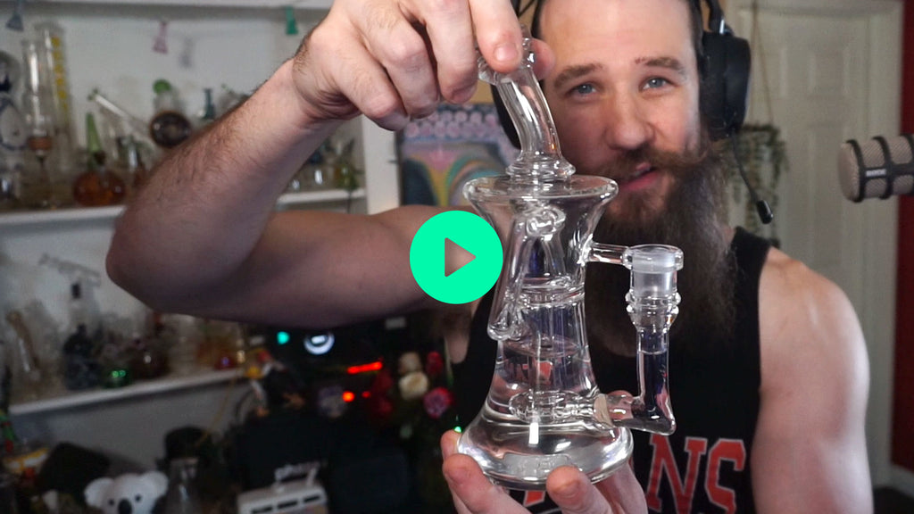 Stash Shack Diabolo Nine-Inch Recycler: A Smooth and Powerful Dab Rig