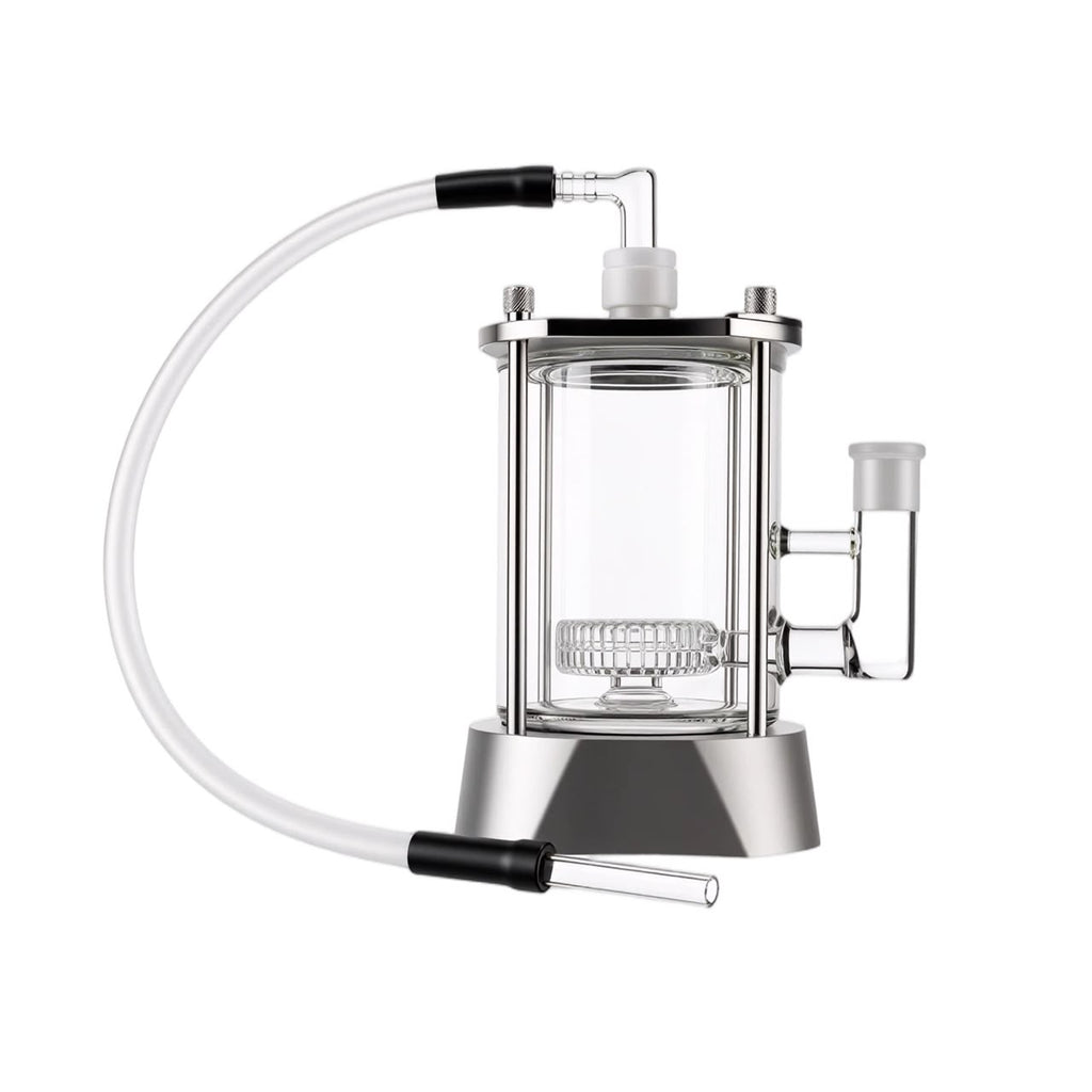 Caged Beast Water Pipe with Silicone Whip & LED Base
