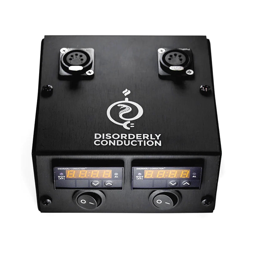 Disorderly Conduction Dual Heat Station Aluminum E-Nail Controller