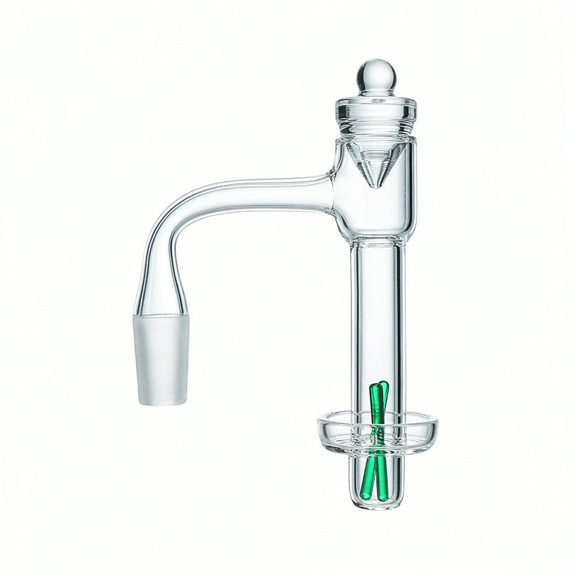 Pillar Chamber Quartz Terp Slurper Set with Sapphire Pillars