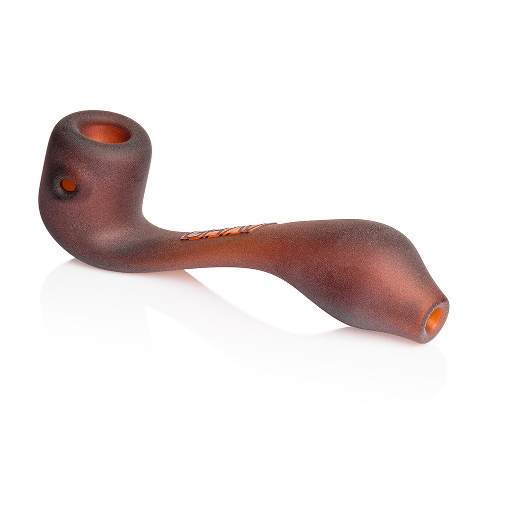 GRAV Sandblasted Classic Sherlock - 6" Glass Pipe