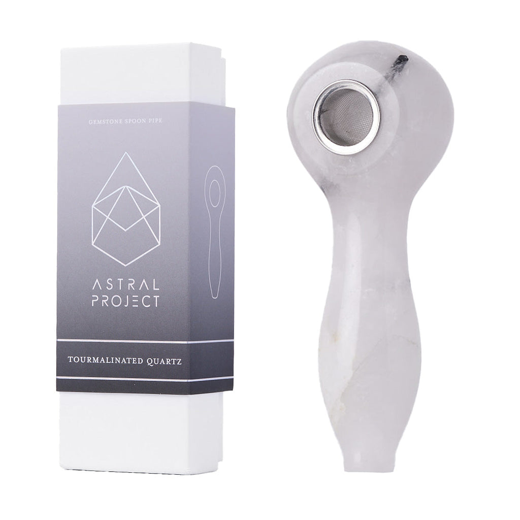 Astral Project Gemstone Spoon Pipes
