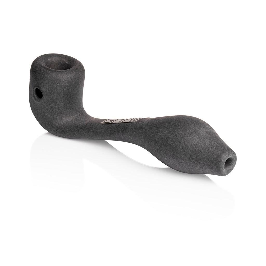 GRAV Sandblasted Classic Sherlock - 6" Glass Pipe