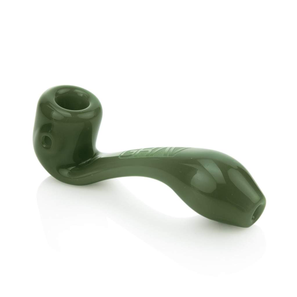 GRAV Mini Classic Sherlock - 4" Glass Sherlock Pipe