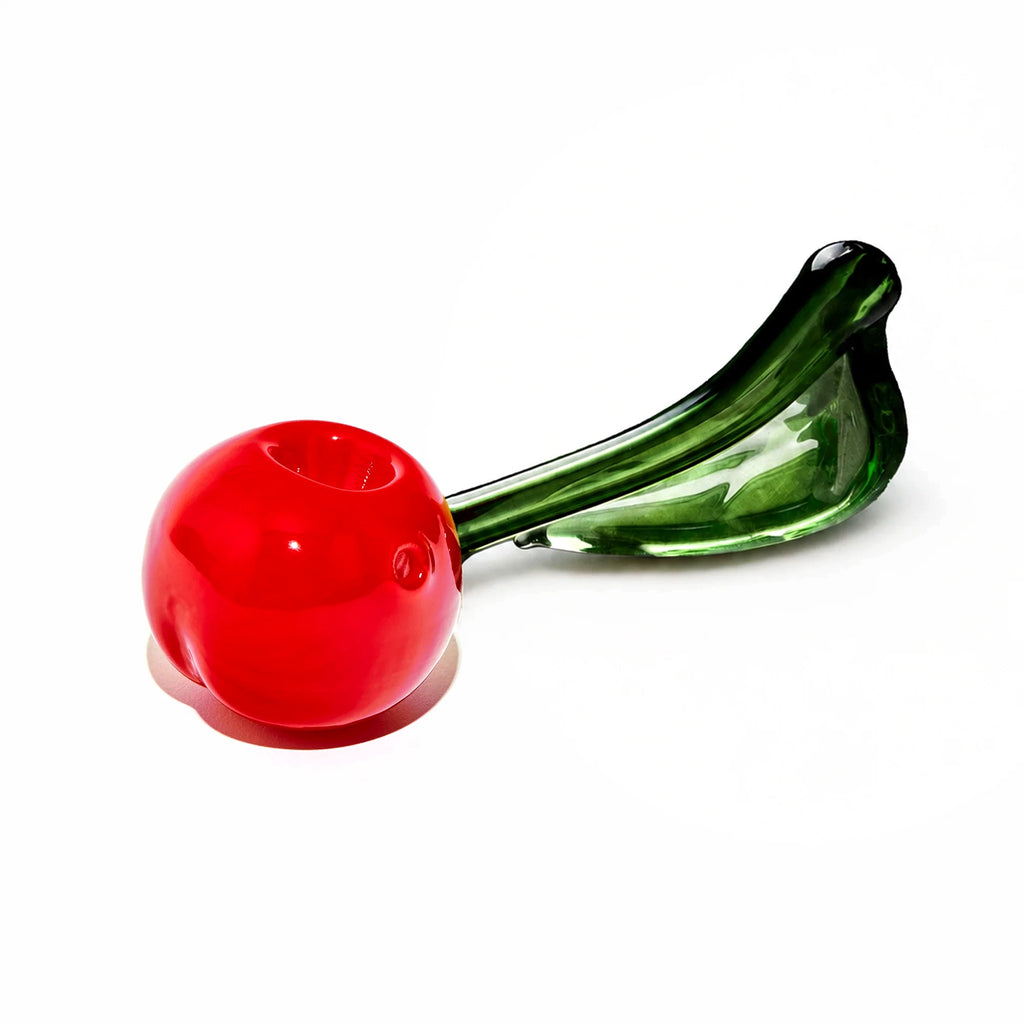 Edie Parker Cherry Glass Hand Pipe