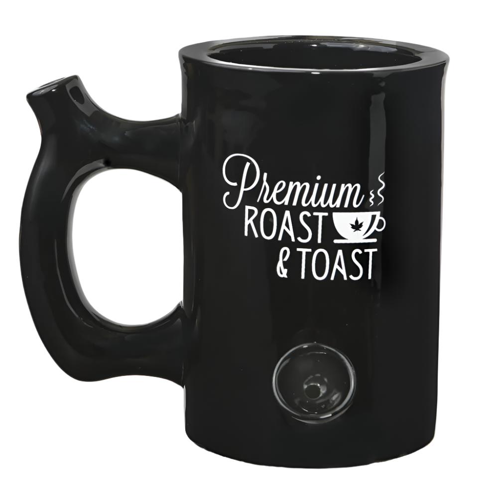 Fashioncraft Roast & Toast Ceramic Mug Large 10 oz