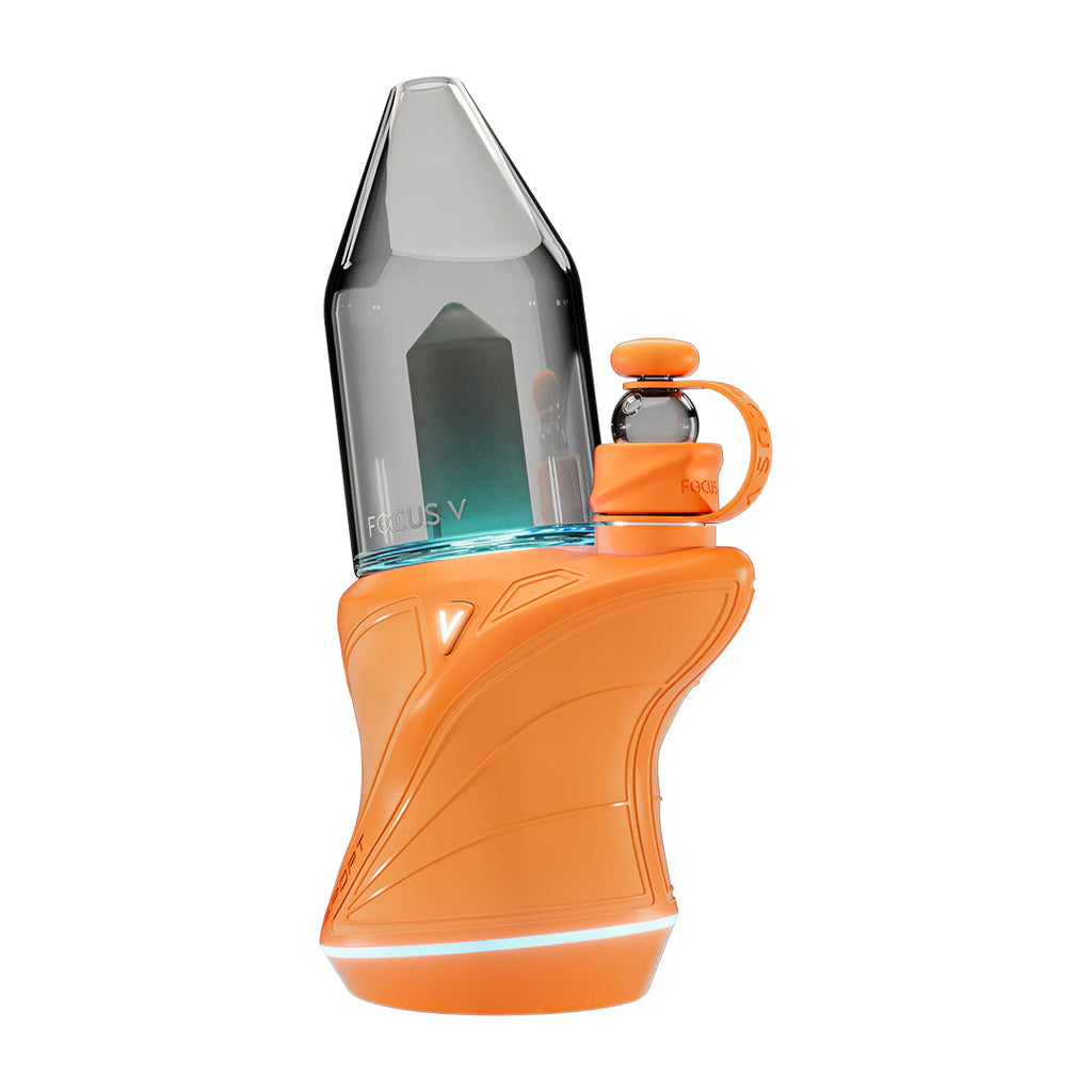 Tangerine Focus V Carta Sport Vaporizer on a white background