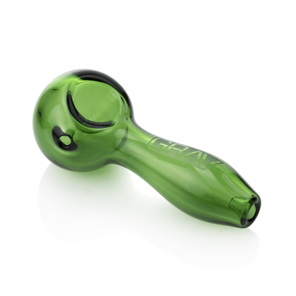 GRAV Classic Spoon Pipe - 4" Glass Hand Pipe