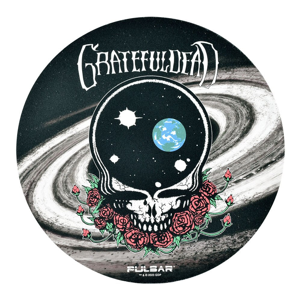 Grateful Dead x Pulsar Space Your Face Fabric Top 8in Dab Mat