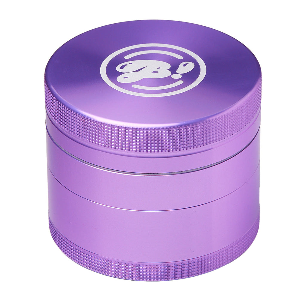 BigFun! Large 4-Piece Grinder - 2.5" Aluminum Herb Grinder