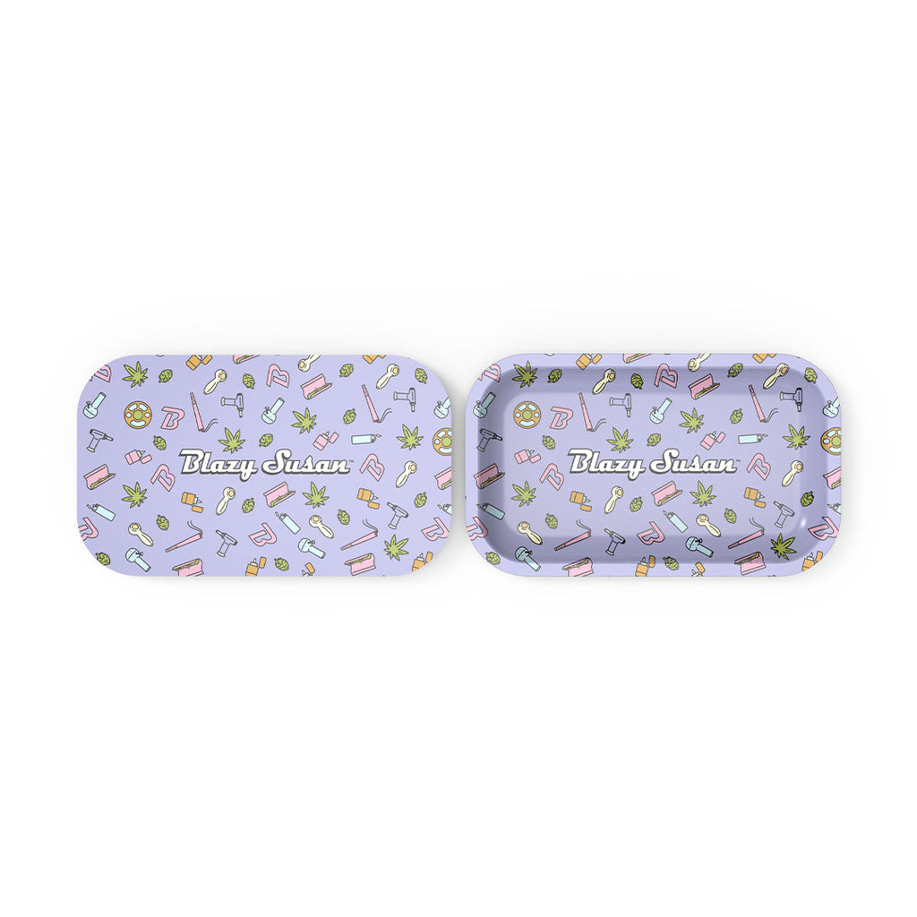 Blazy Susan Rolling Tray (with Lid)