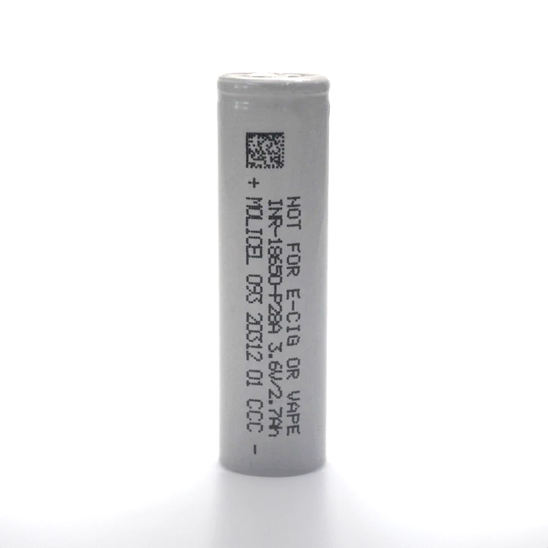 Molicel/NPE INR-18650-P28A 35A 2800mAh Flat Top Battery