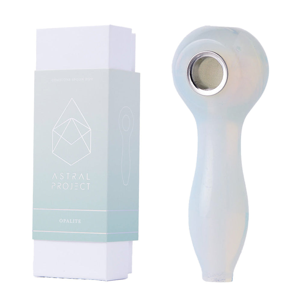 Astral Project Gemstone Spoon Pipes