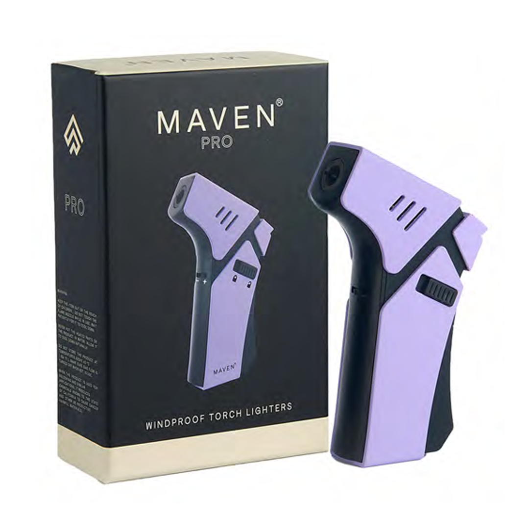 Maven Pro Torch | Windproof Precision Jet Torch – The Stash Shack