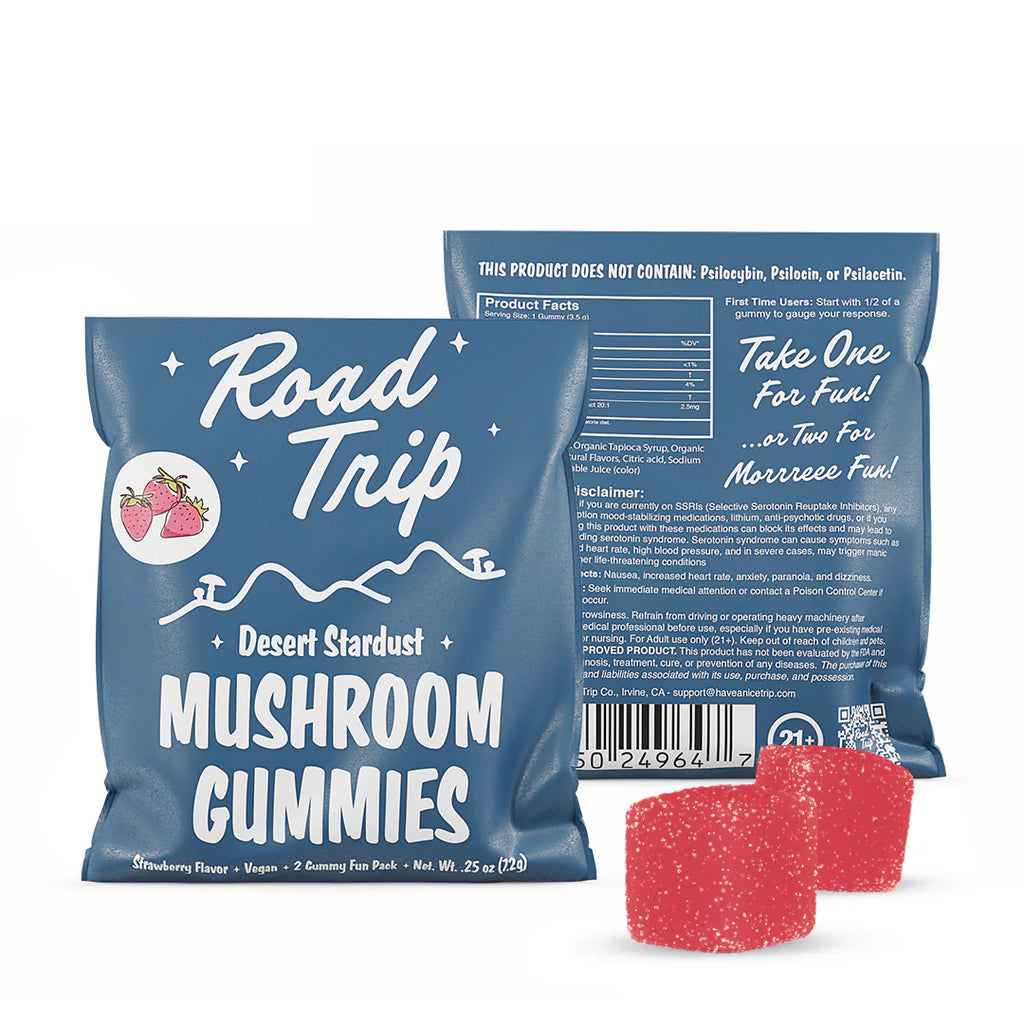 Road Trip Desert Stardust Mushroom Gummies - Strawberry