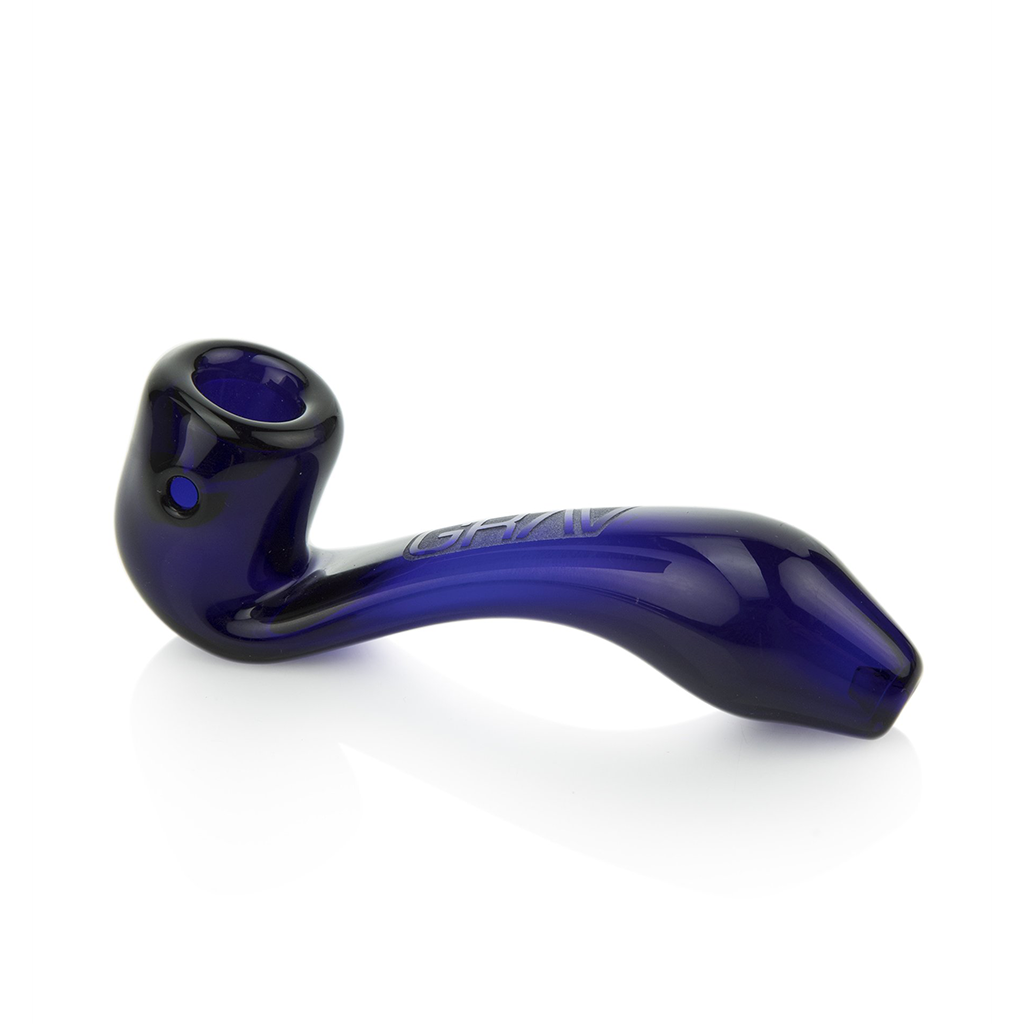 GRAV Mini Classic Sherlock - 4" Glass Sherlock Pipe