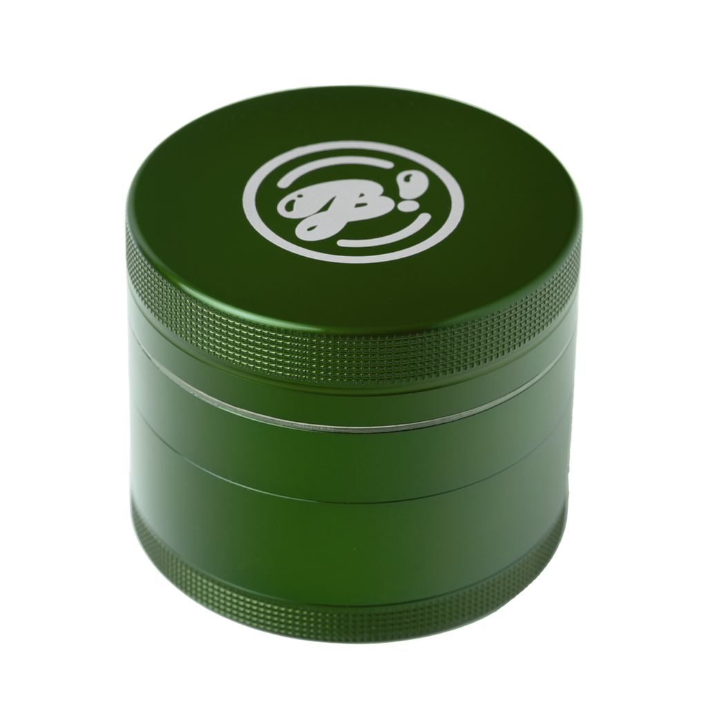 BigFun! Large 4-Piece Grinder - 2.5" Aluminum Herb Grinder