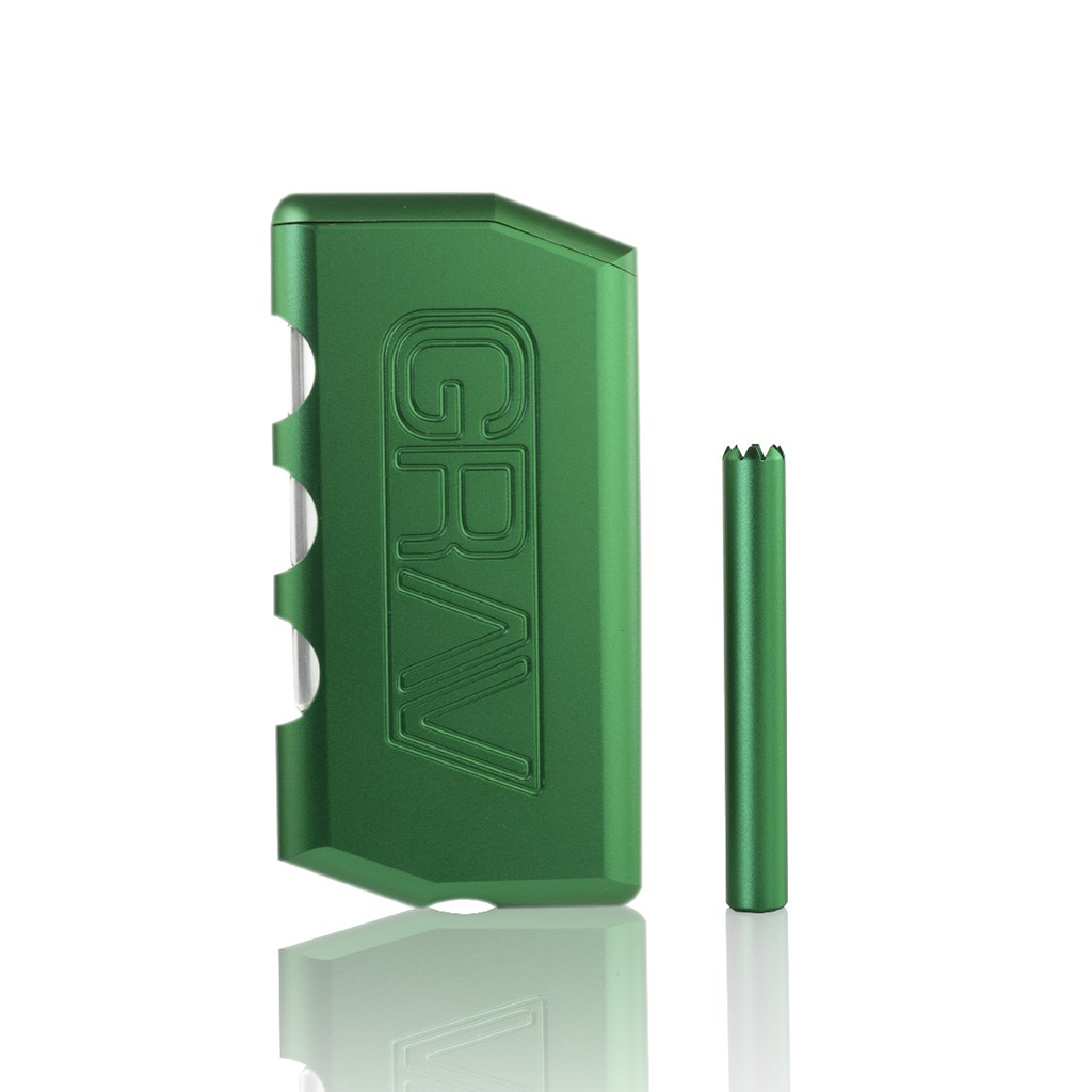 GRAV Dugout - Aluminum One Hitter & Herb Storage