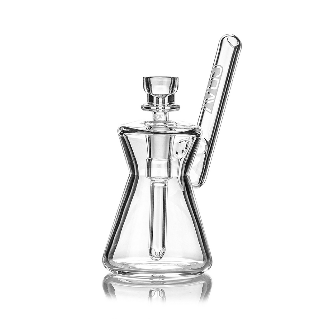 GRAV Hourglass Pocket Bubbler - 10mm Mini Glass Bubbler
