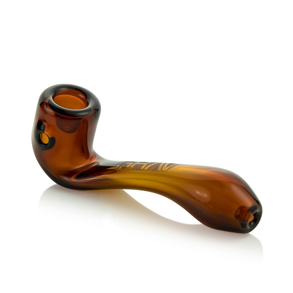 GRAV Mini Classic Sherlock - 4" Glass Sherlock Pipe