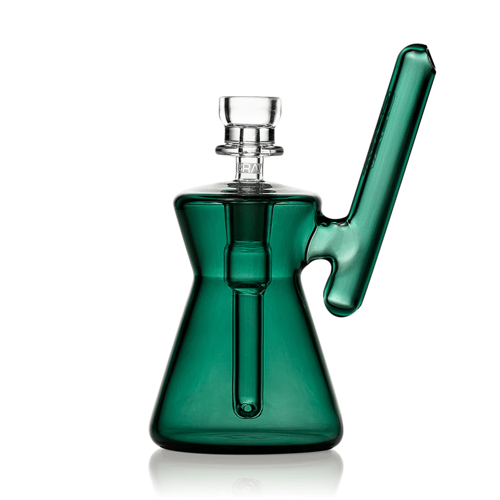 GRAV Hourglass Pocket Bubbler - 10mm Mini Glass Bubbler