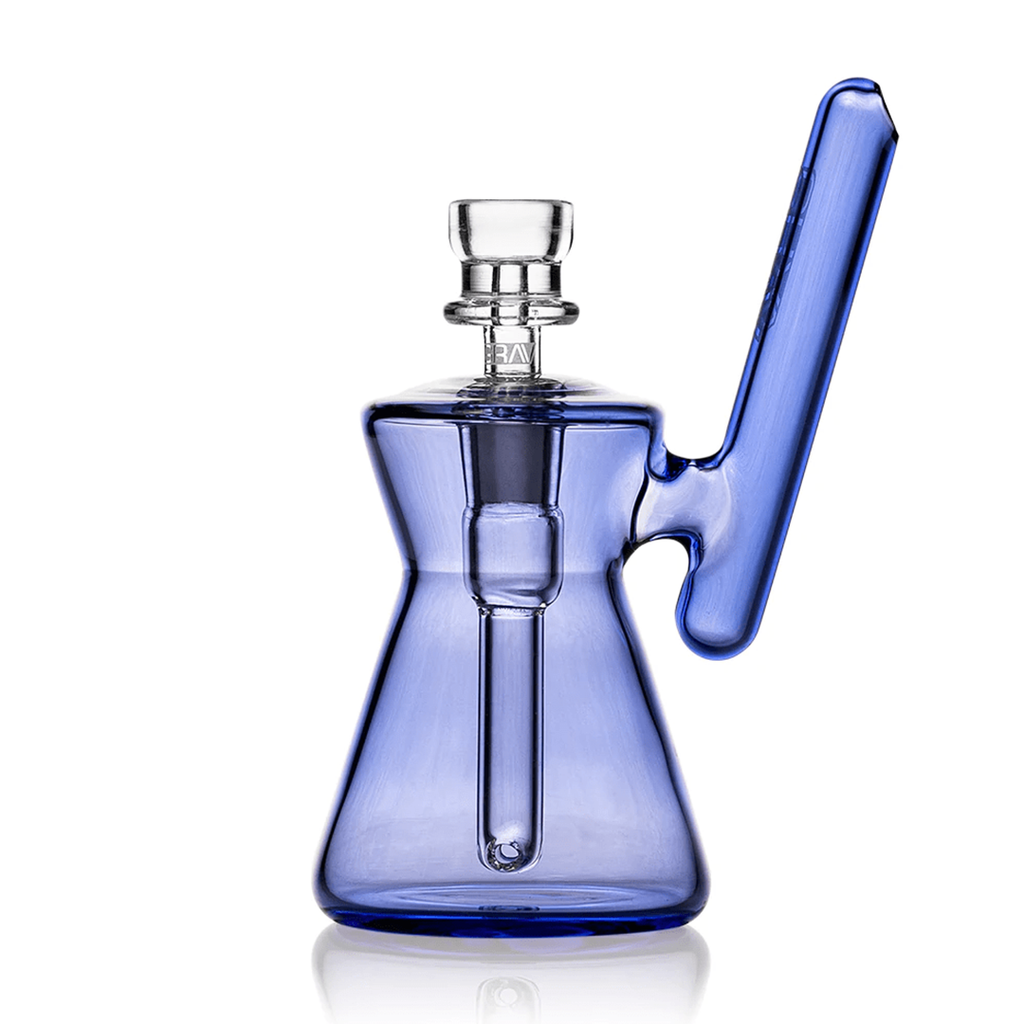 GRAV Hourglass Pocket Bubbler - 10mm Mini Glass Bubbler