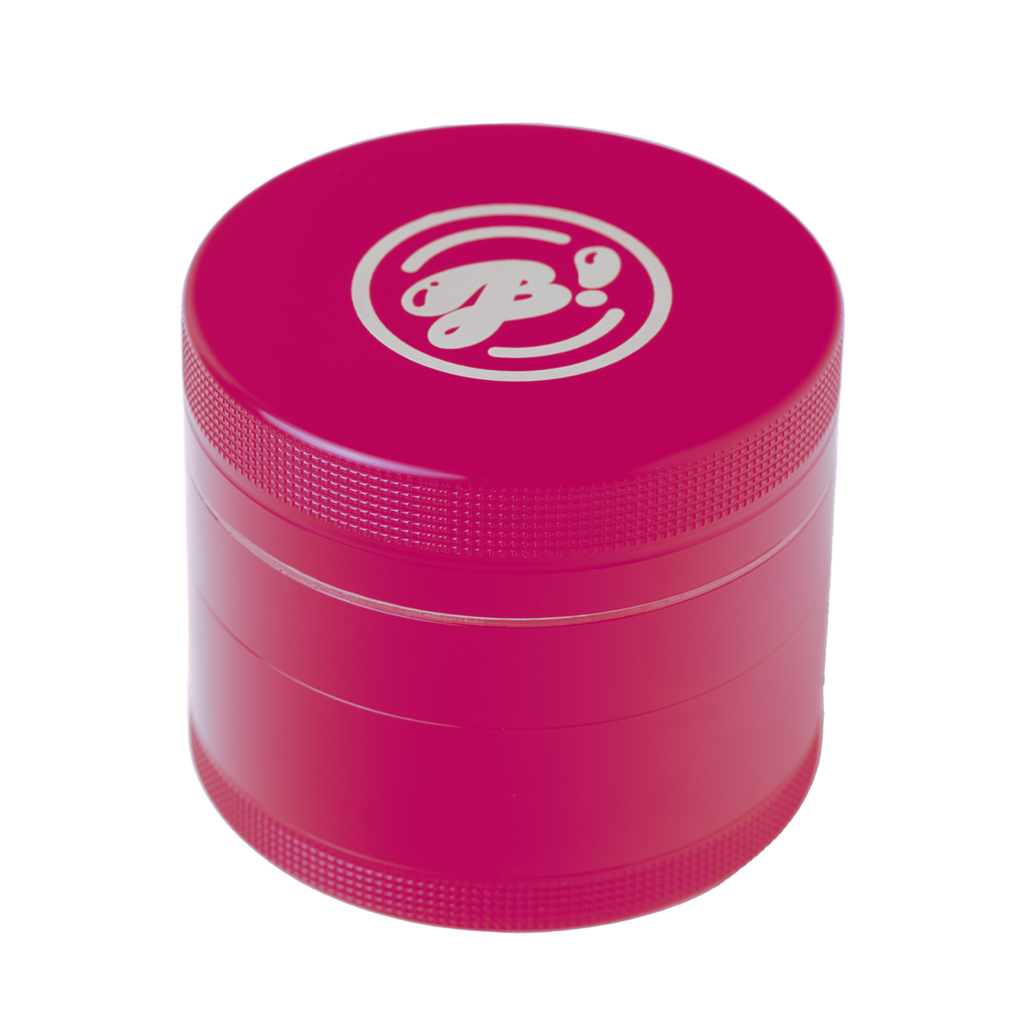 BigFun! Large 4-Piece Grinder - 2.5" Aluminum Herb Grinder