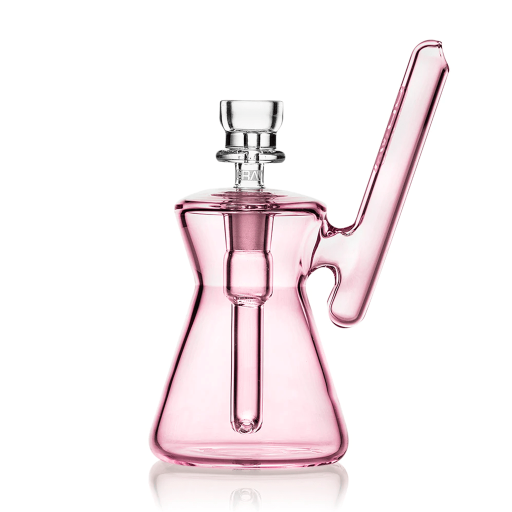 GRAV Hourglass Pocket Bubbler - 10mm Mini Glass Bubbler