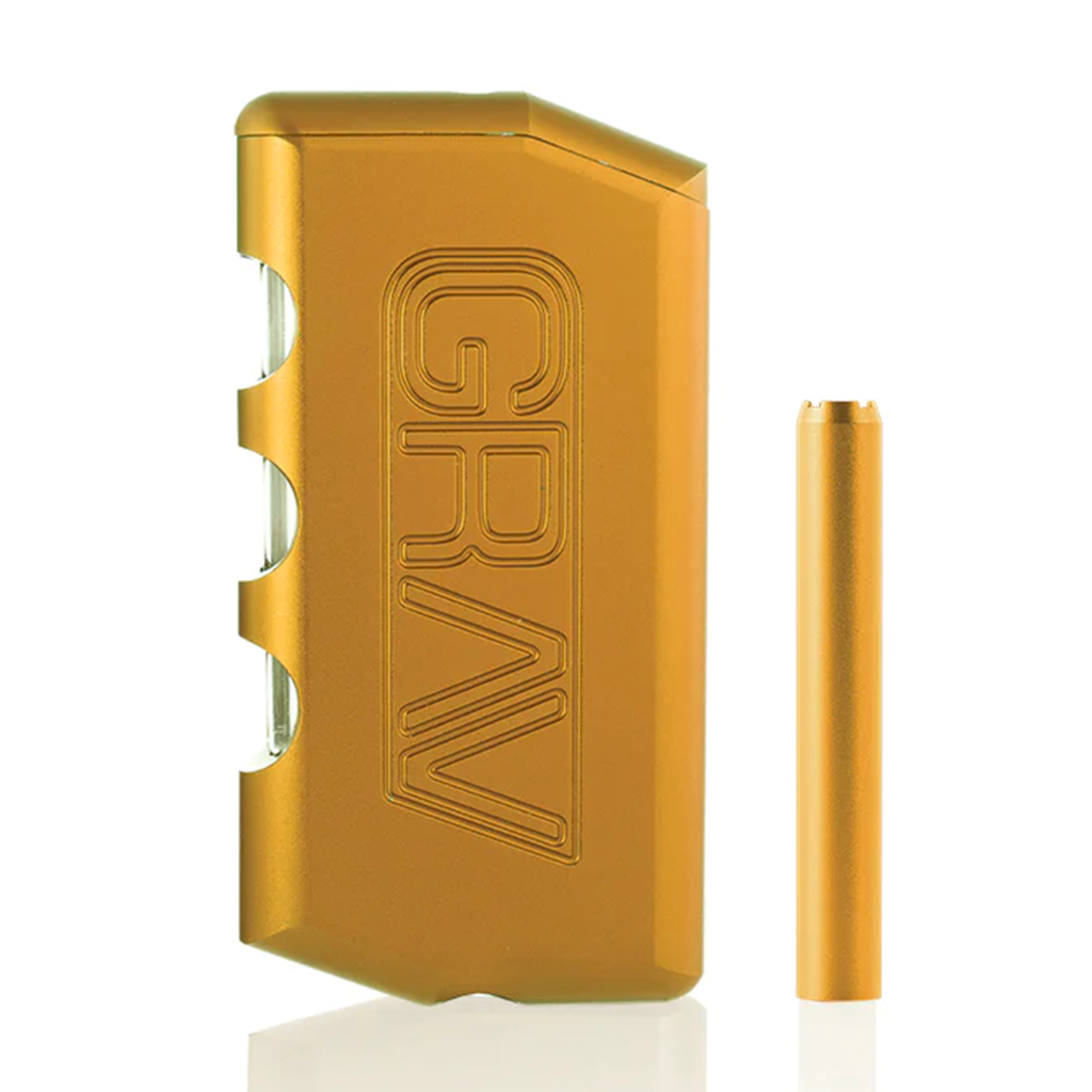 GRAV Dugout - Aluminum One Hitter & Herb Storage
