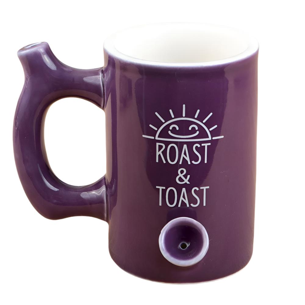 Fashioncraft Roast & Toast Ceramic Mug Large 10 oz