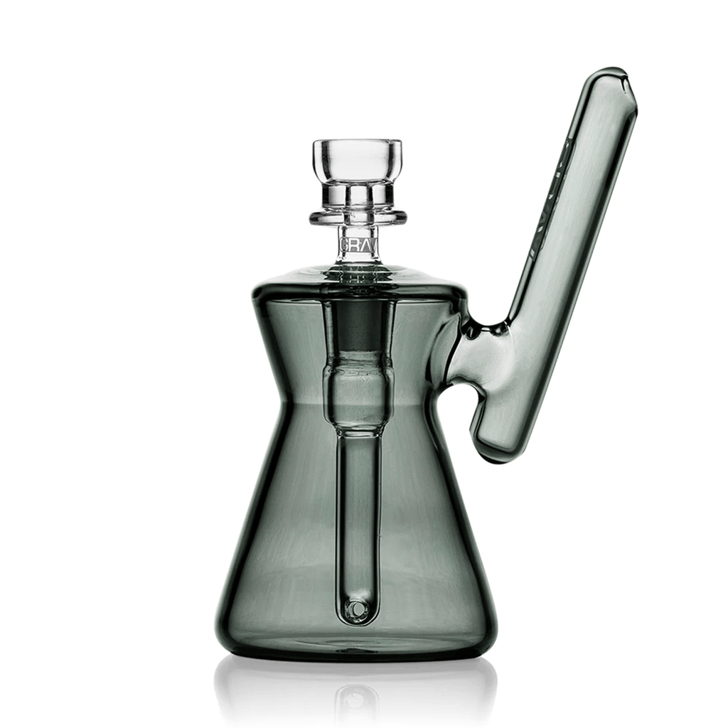 GRAV Hourglass Pocket Bubbler - 10mm Mini Glass Bubbler