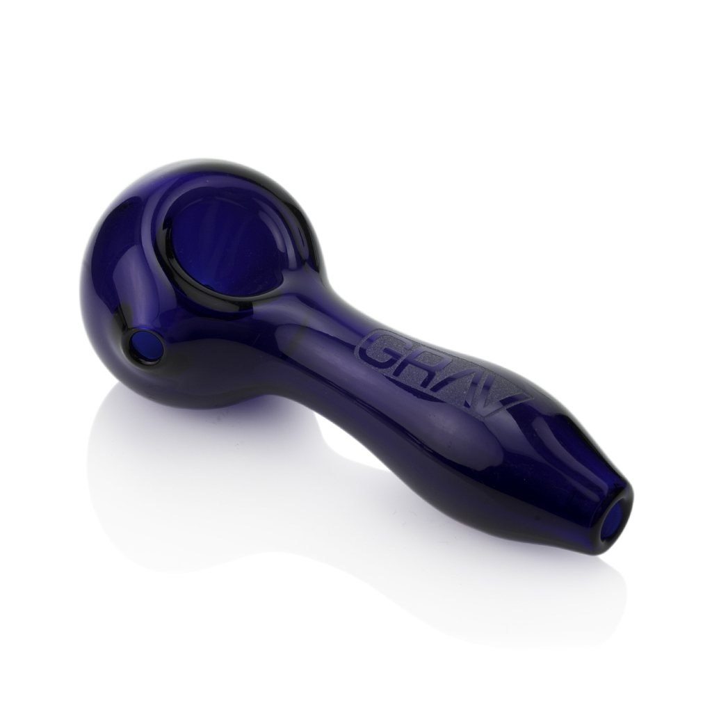 GRAV Classic Spoon Pipe - 4" Glass Hand Pipe