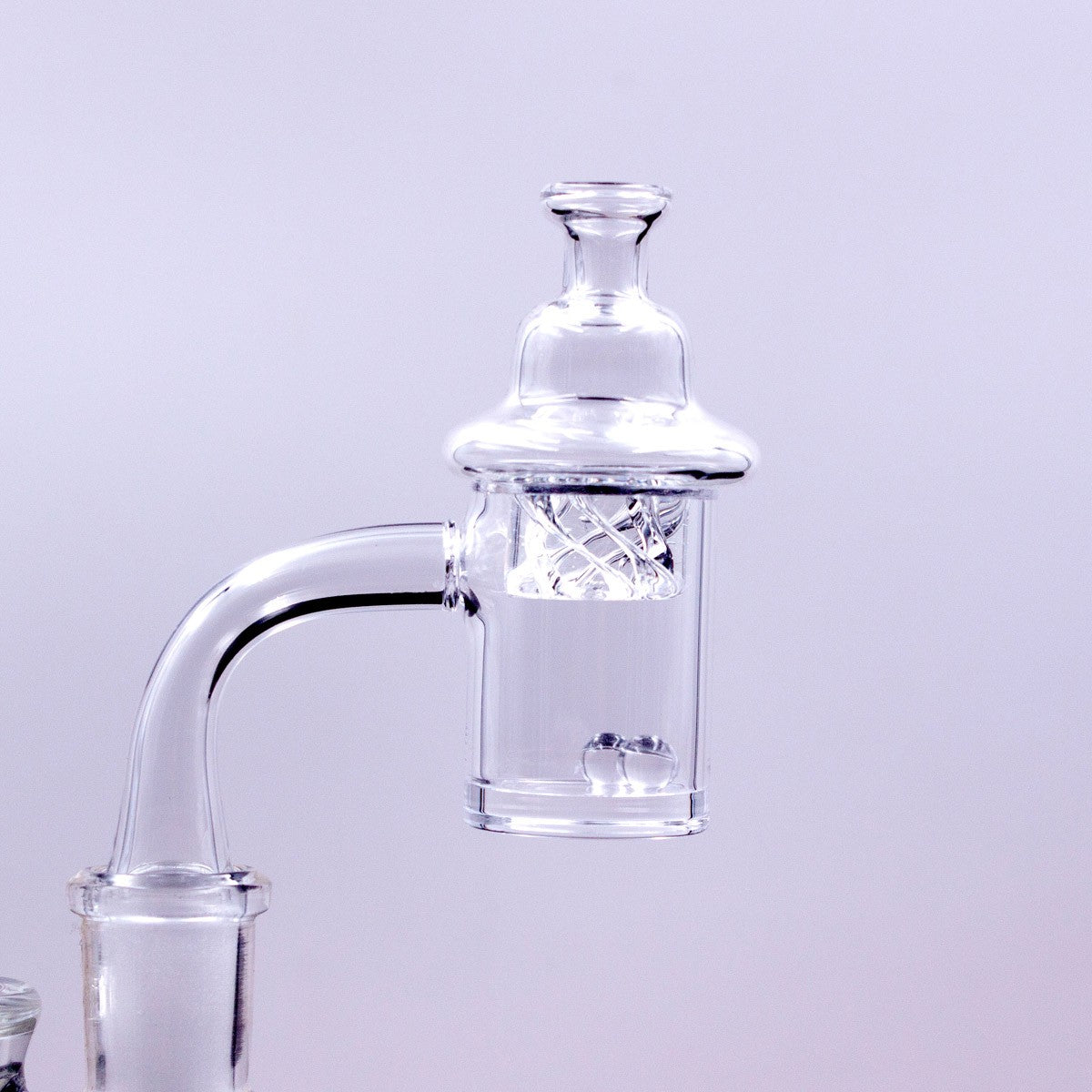 Quartz Banger Set with Spinning Carb Cap and Terp Pearls The Stash Shack