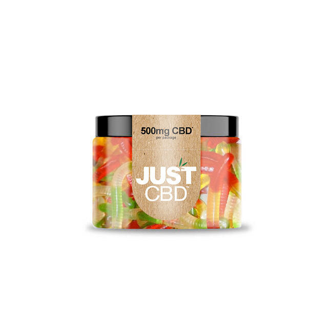 JustCBD CBD Gummy Worm Jars