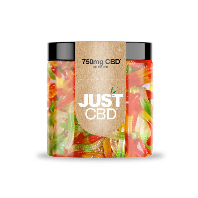 JustCBD CBD Gummy Worm Jars