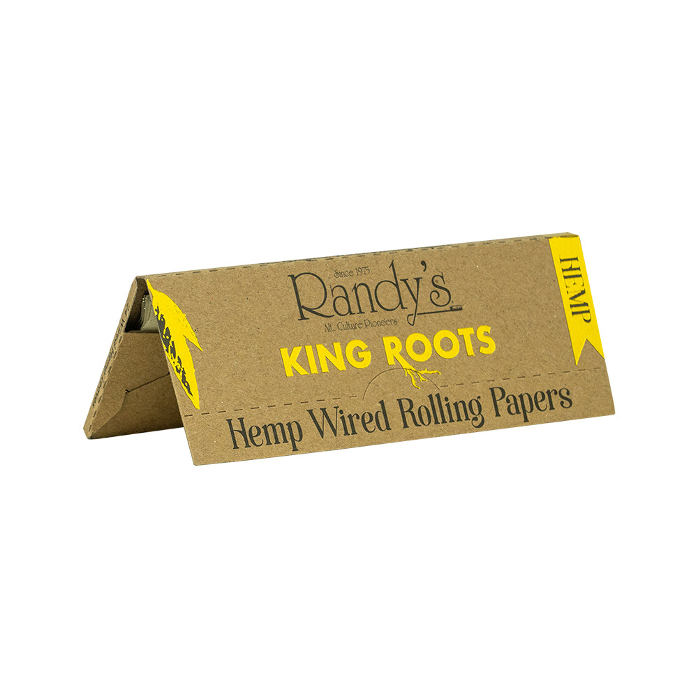 Randy's King Roots Hemp Wired Rolling Papers