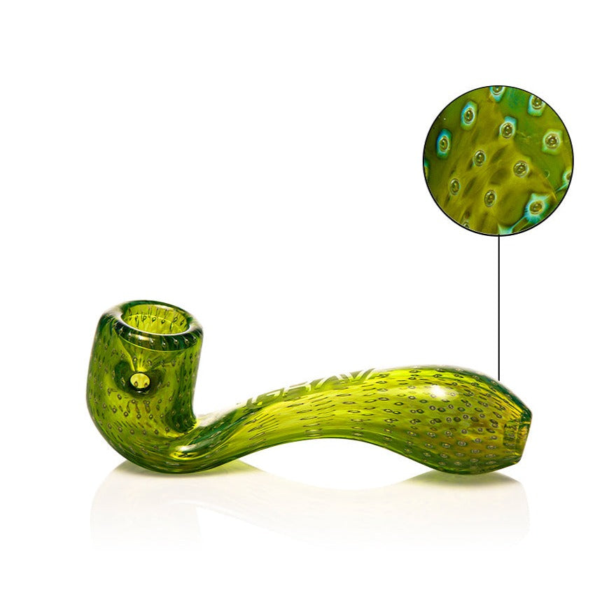 Silver Sherlock" Fumed Sherlock Bubbler Pipe (Various Colors) – LA Pipes - Foto 8