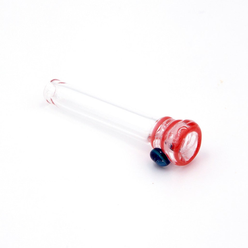 Nikos Flores  2.0" Mini Pincho Red with Blue Stopper One Hitter