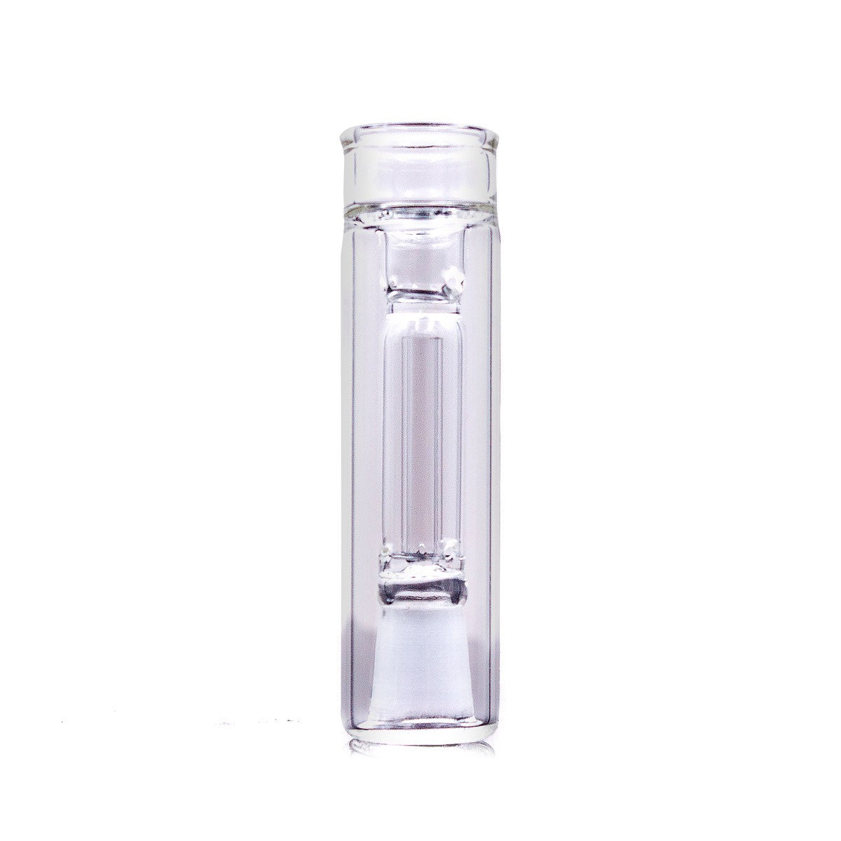 Portable Glass Water Bubbler for DynaVap & Davinci IQ - 3.5 The Stash Shack Portable Glass Water Bubbler for DynaVap & Davinci IQ - 3.5 The Stash Shack