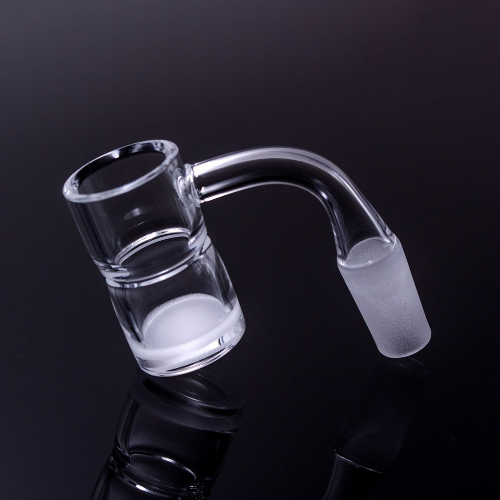 Splash Guard Beveled Edge Quartz Banger The Stash Shack