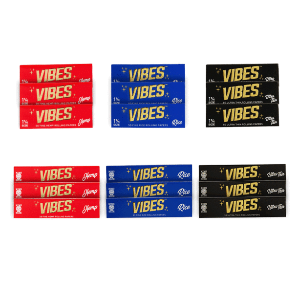 Vibes Rolling Papers Booklet Sampler Pack