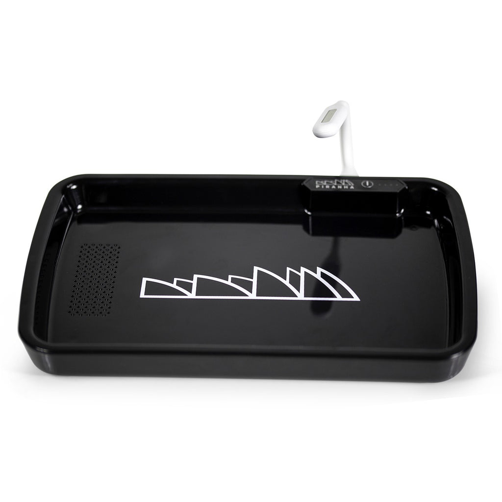 Led Service Tray Rolling Tray For Smoking Manual Control Lighting
